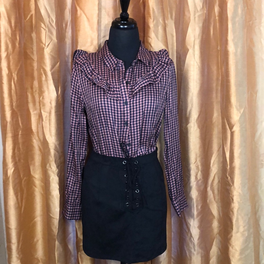 🥰🥰Gingham frilled Top 🥰🥰